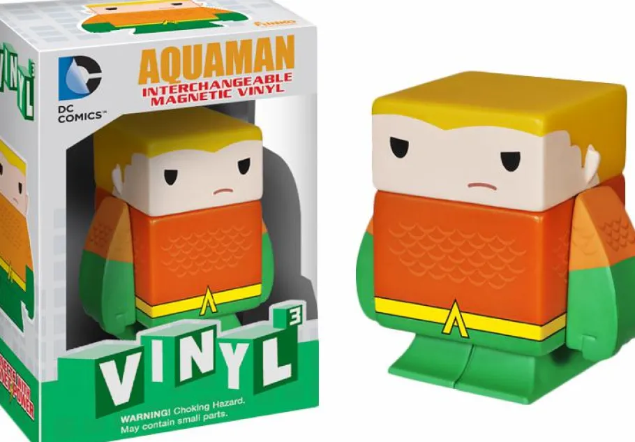 Designer Vinyl>DC Comics - Aquaman Vinyl3 Figure