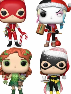 Pop! Bundles>DC Comics - Gotham's Holiday Havoc Pop! Vinyl Bundle (Set of 4)