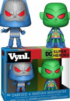Designer Vinyl>DC Comics - Martian Manhunter and Darkseid Vynl. Vinyl Figure 2-Pack