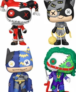 Pop! Bundles>DC Comics - Patchwork Stitch Up Pop! Vinyl Bundle (Set of 4)