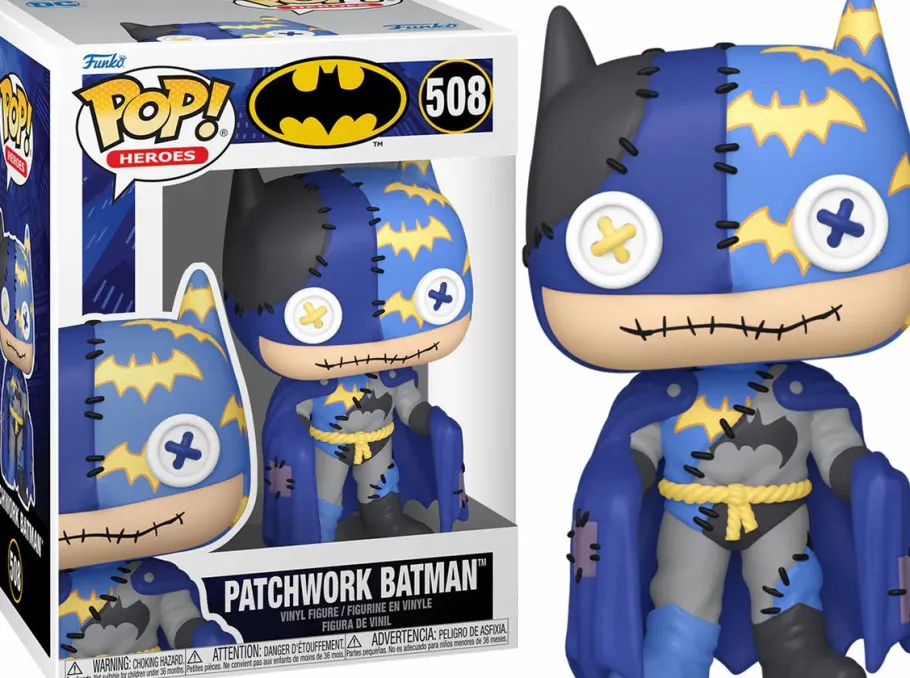 Pop! Bundles>DC Comics - Patchwork Stitch Up Pop! Vinyl Bundle (Set of 4)