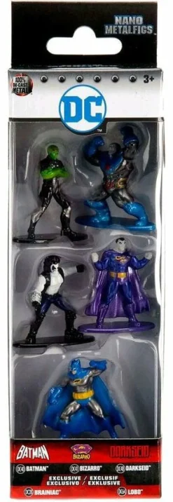 Die-Cast Figures>Batman DC Comics - Series 3 2.5” Nano Metalfigs Die-Cast Figure 5-Pack (Version 2)
