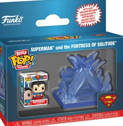 Pop! Rides & Town>DC Comics - Superman & the Fortress of Solitude Bitty Pop! Town Vinyl Figure
