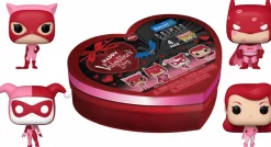 Designer Vinyl>DC Comics - Valentines 2024 Pocket Pop! Box 4-Pack