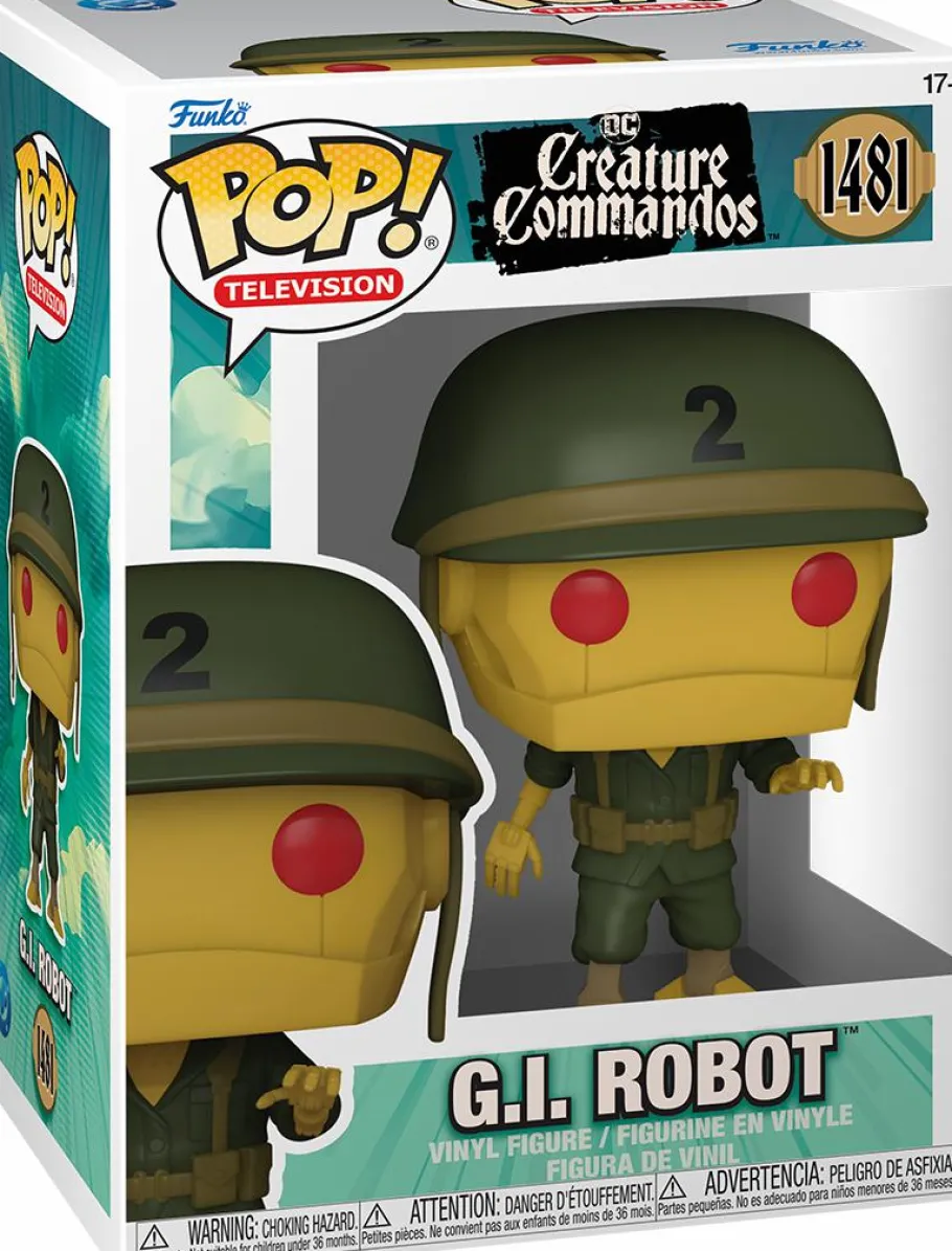 Standard Pop!>Creature Commandos DC: - G.I. Robot Pop! Vinyl Figure