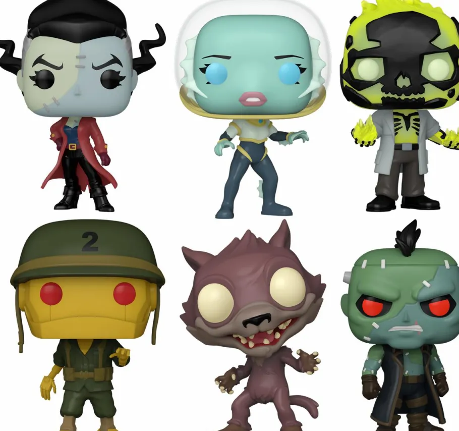 Pop! Bundles>Creature Commandos DC: - Task Force M Pop! Vinyl Bundle (Set of 6)