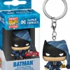Pop! Keychains>DC Comics DC Super Heroes - Batman Holiday Pocket Pop! Vinyl Keychain