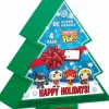 Pop! Keychains>DC Comics DC Super Heroes - Christmas Tree Holiday Box Pocket Pop! Vinyl 4-Pack