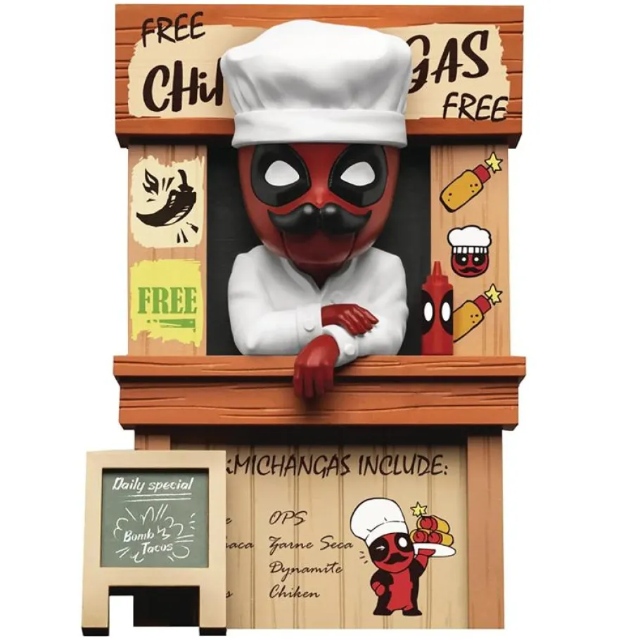 Designer Vinyl>Deadpool - Chef Action Hero Series Hero Box 3" Vinyl Figure