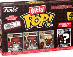 Blind Box>Deadpool - (Sleepover), (Larp), (Heavy Metal) & Mystery Bitty Pop! Vinyl Figure 4-Pack
