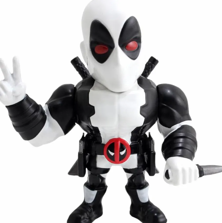 Die-Cast Figures>Deadpool - White X-Force 4" Metals Die-Cast Action Figure