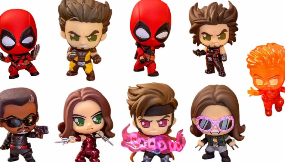 Blind Box>Deadpool & Wolverine (2024) - Cosbi Collection Series 02 Blind Box Hot Toys Figure (Single Unit)