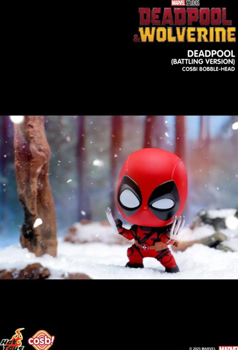 Blind Box>Deadpool & Wolverine (2024) - Cosbi Collection Series 02 Blind Box Hot Toys Figure (Single Unit)