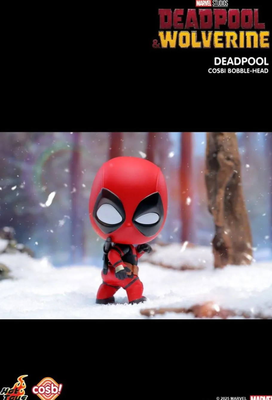 Blind Box>Deadpool & Wolverine (2024) - Cosbi Collection Series 02 Blind Box Hot Toys Figure (Single Unit)