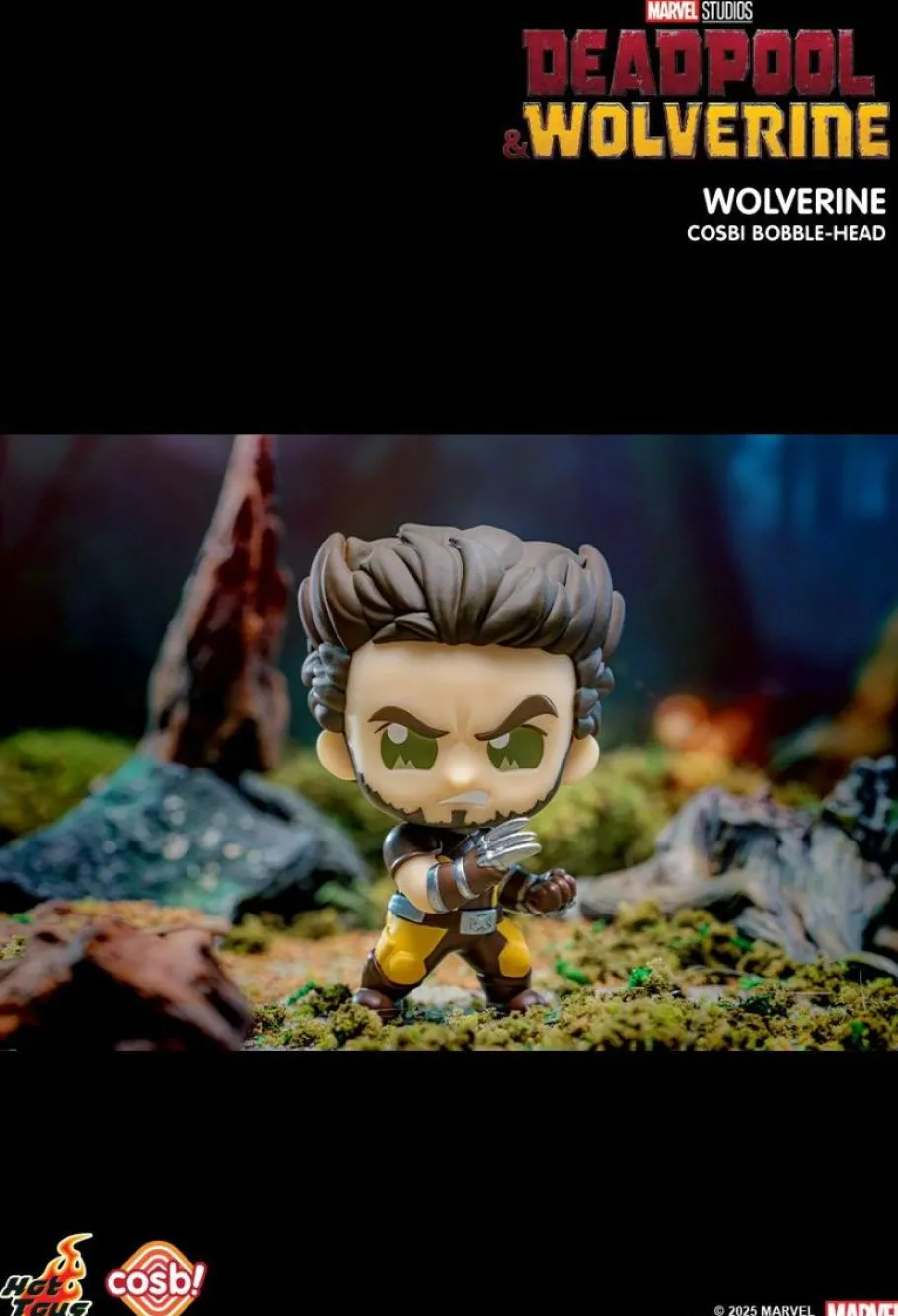 Blind Box>Deadpool & Wolverine (2024) - Cosbi Collection Series 02 Blind Box Hot Toys Figure (Single Unit)