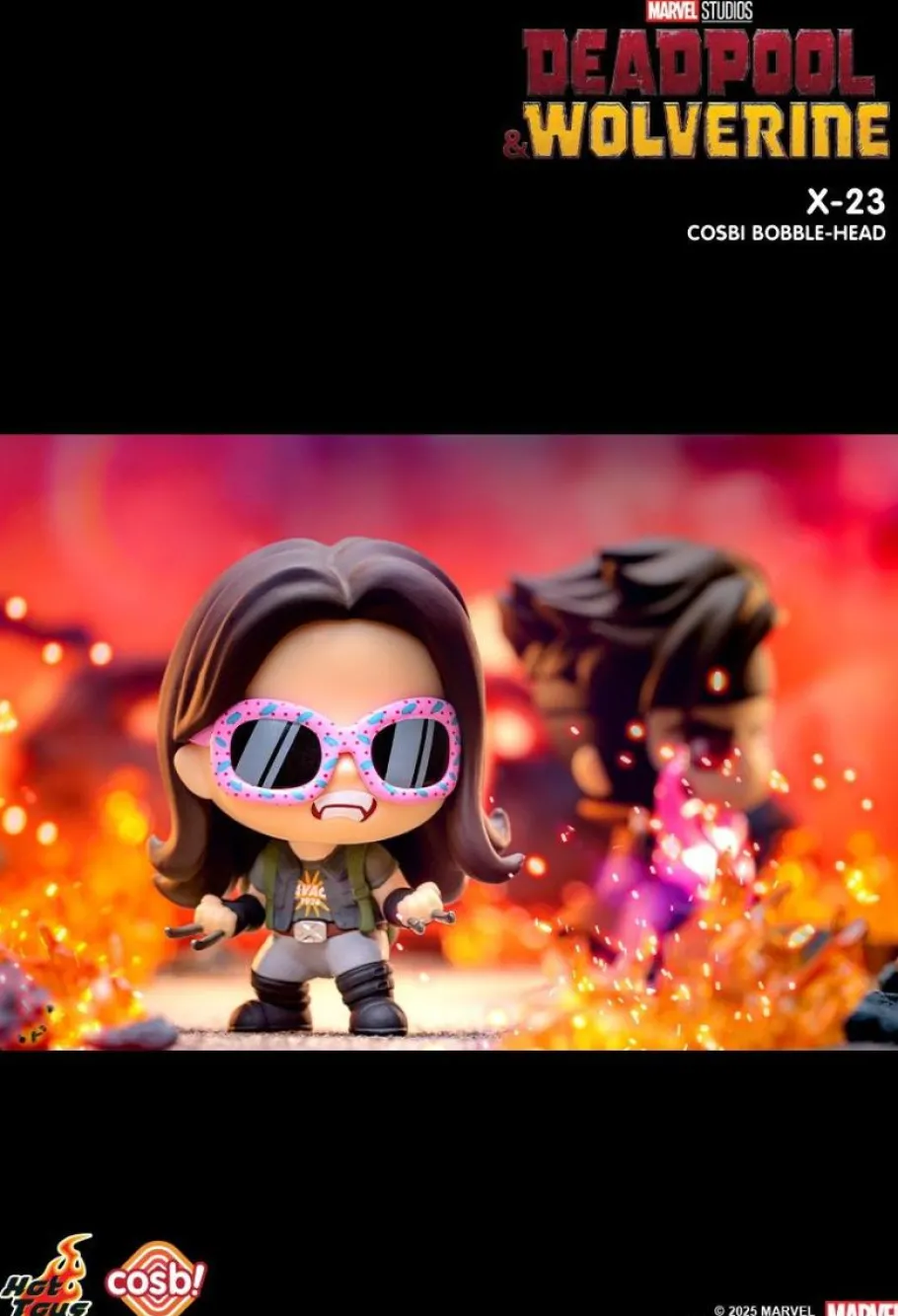 Blind Box>Deadpool & Wolverine (2024) - Cosbi Collection Series 02 Blind Box Hot Toys Figure (Single Unit)