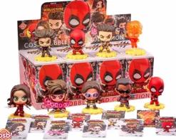 Blind Box>Deadpool & Wolverine (2024) - Cosbi Collection Series 02 Blind Box Hot Toys Figure (Display of 8)