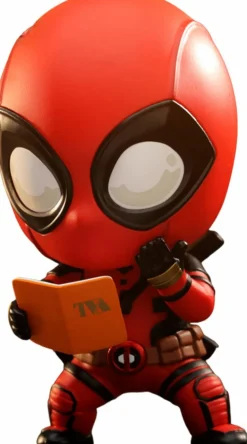 Designer Vinyl>Deadpool & Wolverine (2024) - with Book Cosbaby (S) Hot Toys Figure