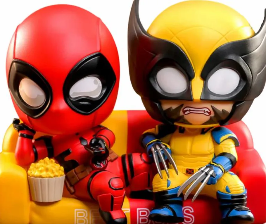 Cosbaby>Deadpool & Wolverine (2024) - and Wolverine (Masked) Cosbaby (S) Hot Toys Figure 2-Pack