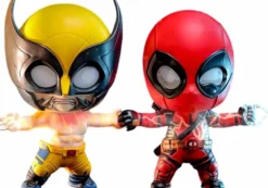 Cosbaby>Deadpool & Wolverine (2024) - & Wolverine (Power Disrupting Version) Cosbaby (S) Hot Toys Figure 2-Pack