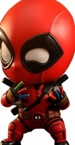 Designer Vinyl>Deadpool & Wolverine (2024) - with Pencils Cosbaby (S) Hot Toys Figure