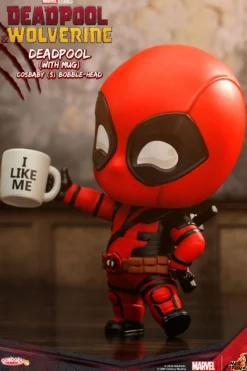 Designer Vinyl>Deadpool & Wolverine (2024) - with Mug Cosbaby (S) Hot Toys Figure