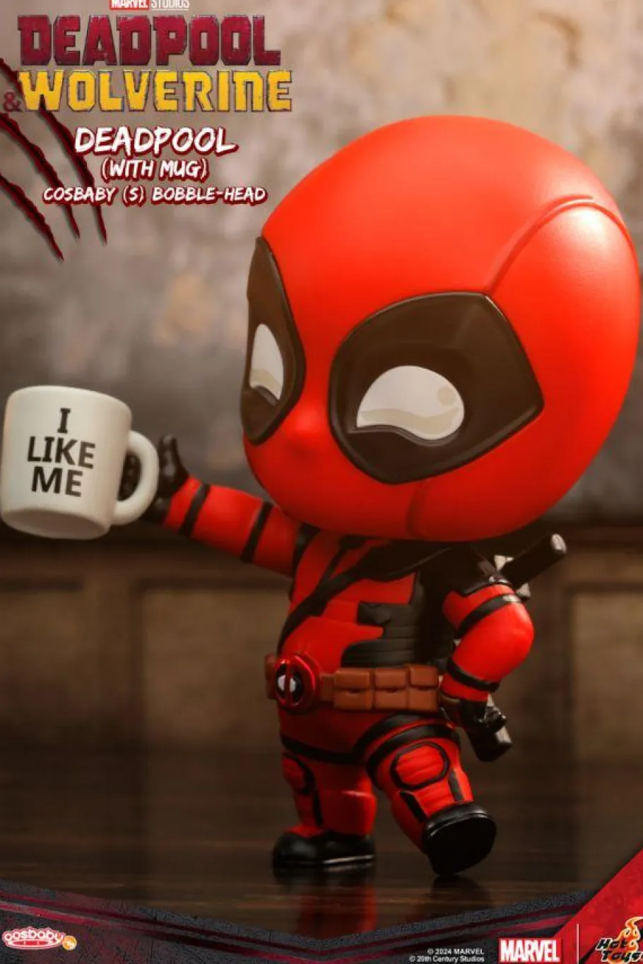 Designer Vinyl>Deadpool & Wolverine (2024) - with Mug Cosbaby (S) Hot Toys Figure