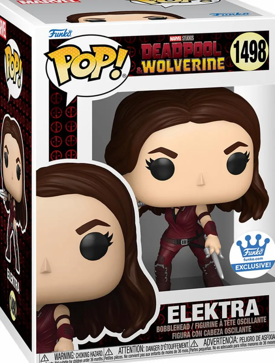 Standard Pop!>Deadpool & Wolverine (2024) - Elektra Pop! Vinyl Figure (Popcultcha Exclusive)