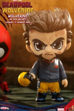 Cosbaby>Deadpool & Wolverine (2024) - Wolverine in TVA Jacket Cosbaby (S) Hot Toys Figure