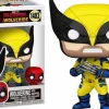 Standard Pop!>Deadpool & Wolverine (2024) - Wolverine with Babypool Pop! Vinyl Figure