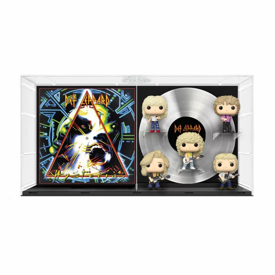 Pop! Deluxe>Def Leppard - Hysteria Deluxe Pop! Albums Vinyl Figure 5-Pack