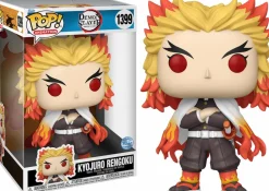 Super-Sized Pop!>Demon Slayer - Kyojuro Rengoku 10" Jumbo Pop! Vinyl Figure