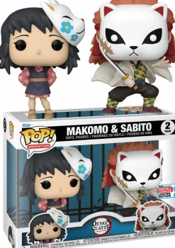 Funko Convention Exclusives>Demon Slayer - Makomo & Sabito Pop! Vinyl Figure 2-Pack (2023 Fall Convention Exclusive)