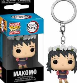 Pop! Keychains>Demon Slayer - Makomo with Headdress Pocket Pop! Keychain