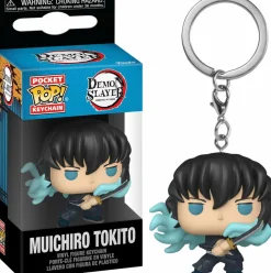 Pop! Keychains>Demon Slayer - Muichiro Tokito (Attack) Pop! Pocket Keychain