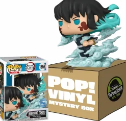 Collector & Mystery Boxes>Demon Slayer - Muichiro Tokito (Mist Breathing) Mystery Box (Includes Muichiro & 3 Exclusive Pop! Vinyl Figures)