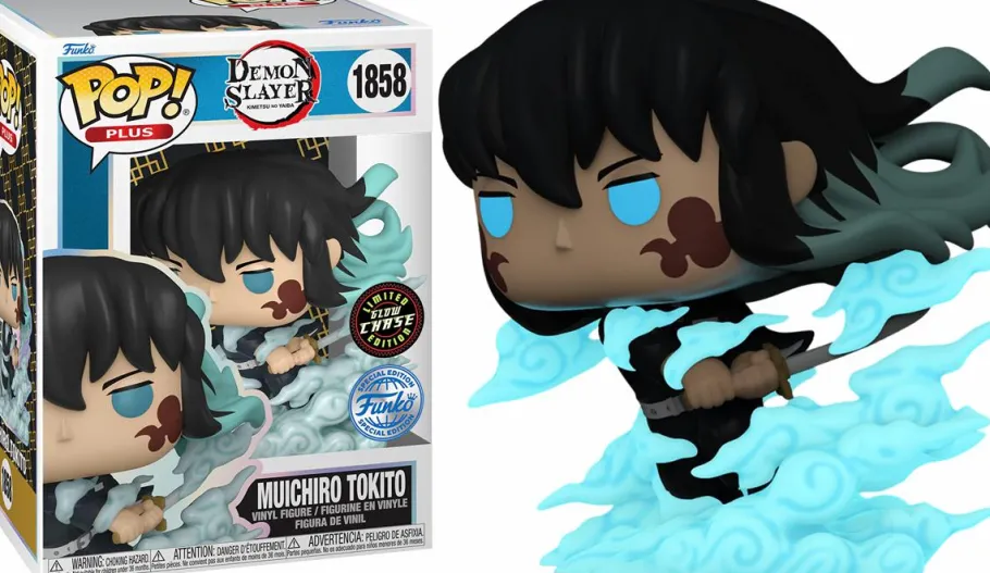 Collector & Mystery Boxes>Demon Slayer - Muichiro Tokito (Mist Breathing) Mystery Box (Includes Muichiro & 3 Exclusive Pop! Vinyl Figures)