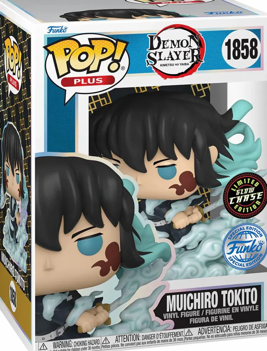 Collector & Mystery Boxes>Demon Slayer - Muichiro Tokito (Mist Breathing) Mystery Box (Includes Muichiro & 3 Exclusive Pop! Vinyl Figures)
