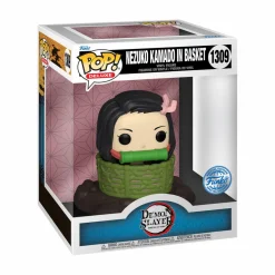 Pop! Deluxe>Demon Slayer - Nezuko Kamado in Basket Deluxe Pop! Vinyl Figure