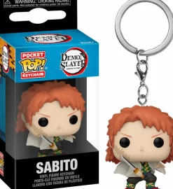 Pop! Keychains>Demon Slayer - Sabito without Mask Pocket Pop! Keychain