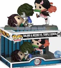 Pop! Moments>Demon Slayer - Tanjiro & Nezuko Vs Temple Demon Pop! Moment Vinyl Figure