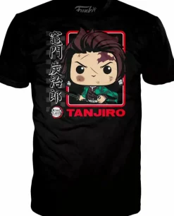Pop! & Tee Sets>Demon Slayer - Tanjiro Kamado Pop! Vinyl Figure & T-Shirt Box Set