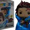 Standard Pop!>Demon Slayer - Tanjiro with Dragon Translucent Glow in the Dark Pop! Vinyl Figure