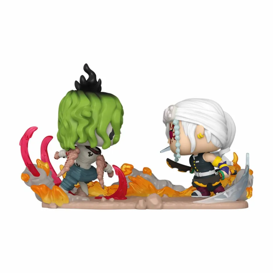 Pop! Moments>Demon Slayer - Tengen Uzui vs. Gyutaro Pop! Moment Vinyl Figure