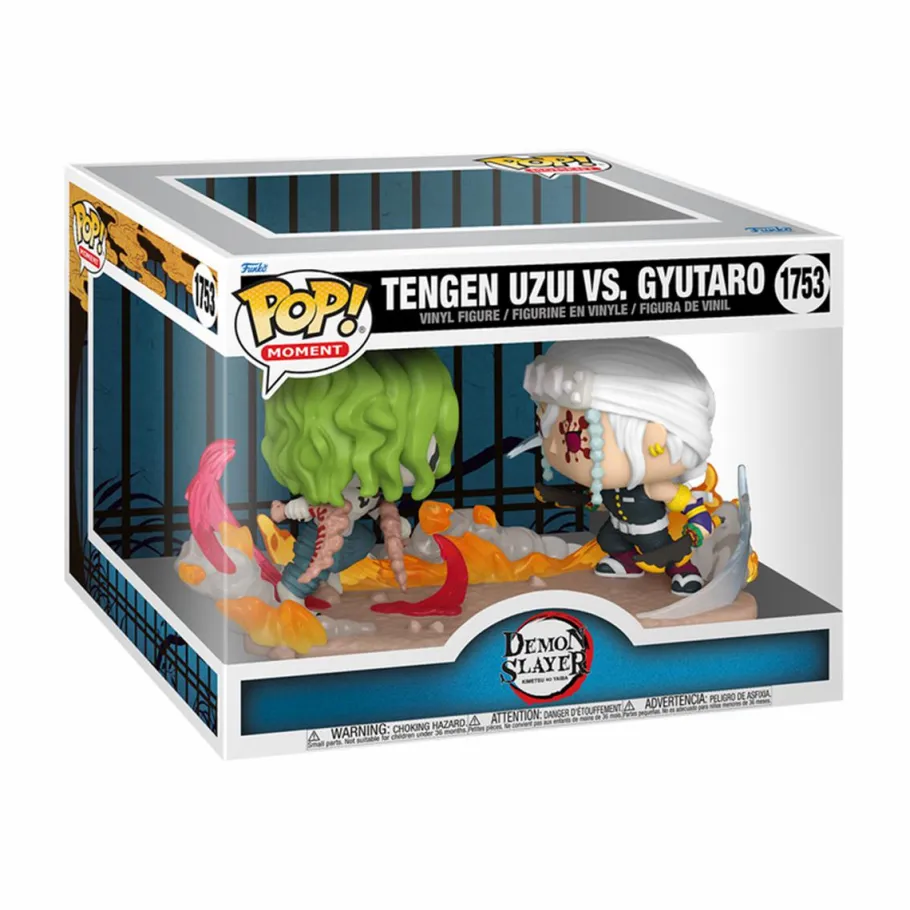 Pop! Moments>Demon Slayer - Tengen Uzui vs. Gyutaro Pop! Moment Vinyl Figure