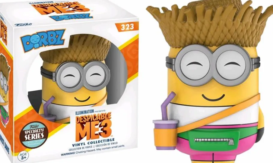Designer Vinyl>Despicable Me 3 - Tourist Dave Dorbz Vinyl Figure