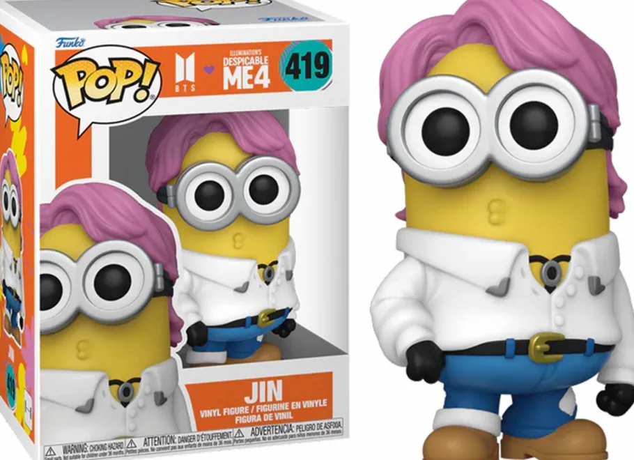 Standard Pop!>BTS Despicable Me 4 x - ARMY Pop! Vinyl Bundle (Set of 7)