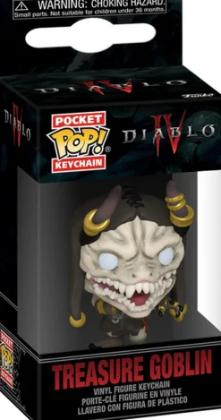 Pop! Keychains>Diablo IV - Treasure Goblin Pocket Pop! Keychain