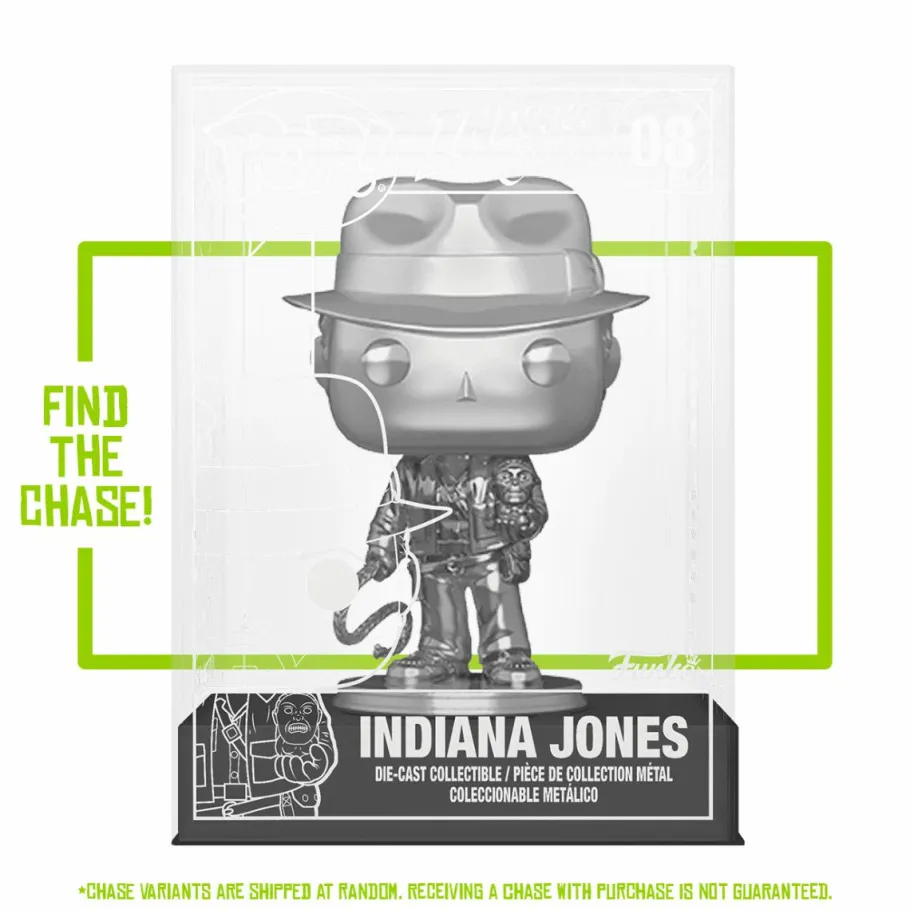 Die-Cast Figures>Indiana Jones Disney - , Darth Vader & Mickey Mouse Diecast Metal Pop! Vinyl Figure Bundle (Set of 3) (Funko / Popcultcha Exclusive)