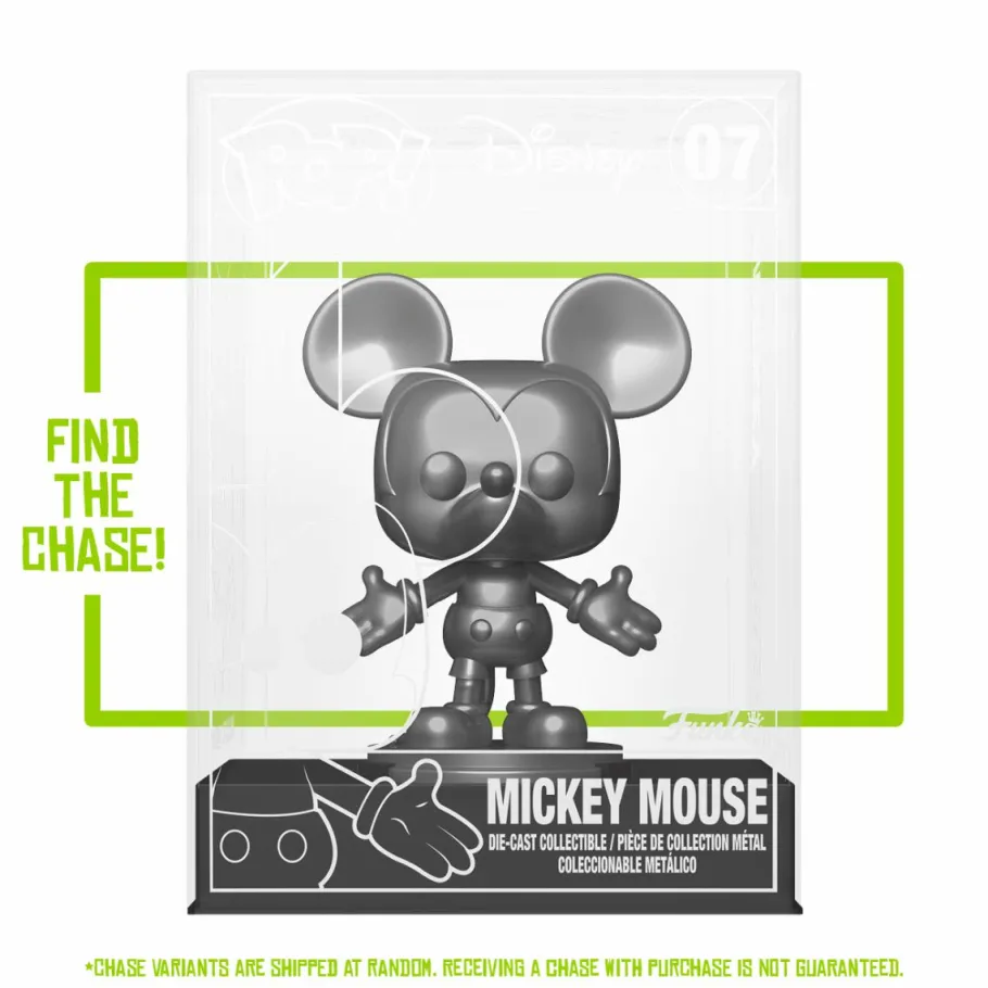 Die-Cast Figures>Indiana Jones Disney - , Darth Vader & Mickey Mouse Diecast Metal Pop! Vinyl Figure Bundle (Set of 3) (Funko / Popcultcha Exclusive)